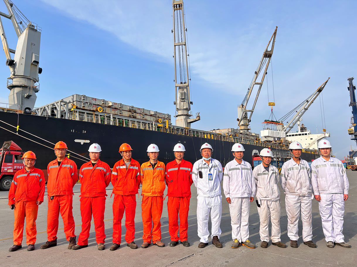 2023年5月，五彩堂港口操作部生产调度组荣获2023年度常熟市五一“文明岗”文明班组荣誉称号